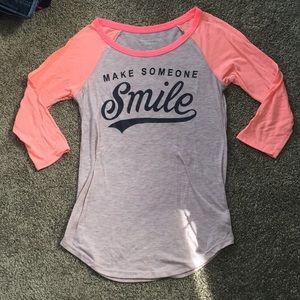 American Eagle 3/4 sleeve shirt